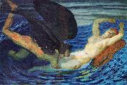 Franz von Stuck Vent et Source painting